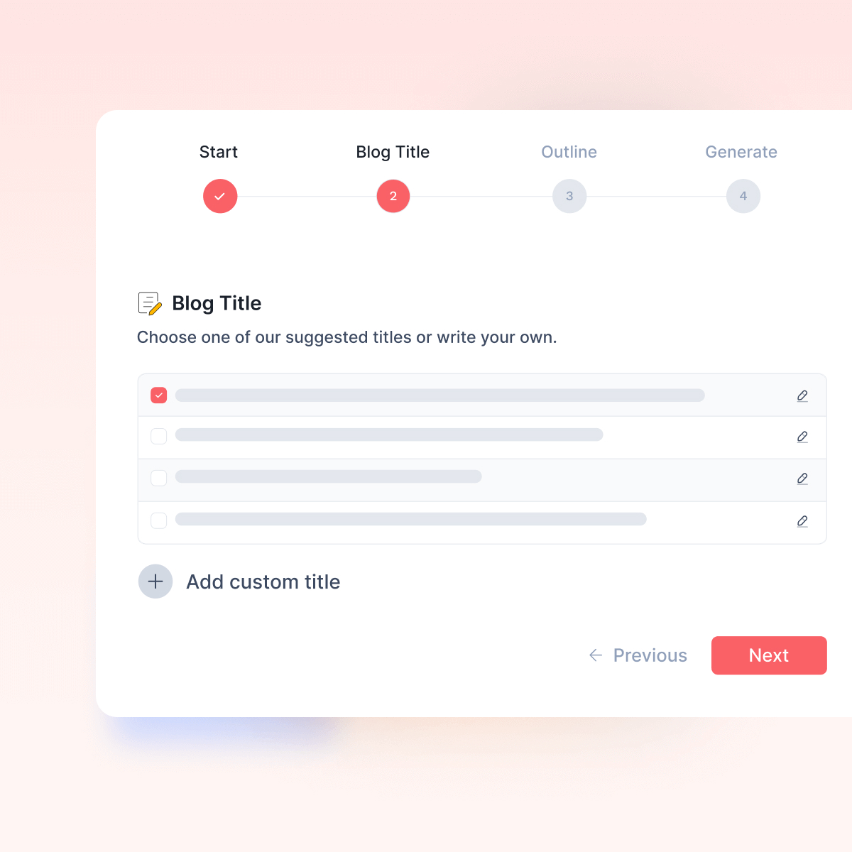 AI blog wizard