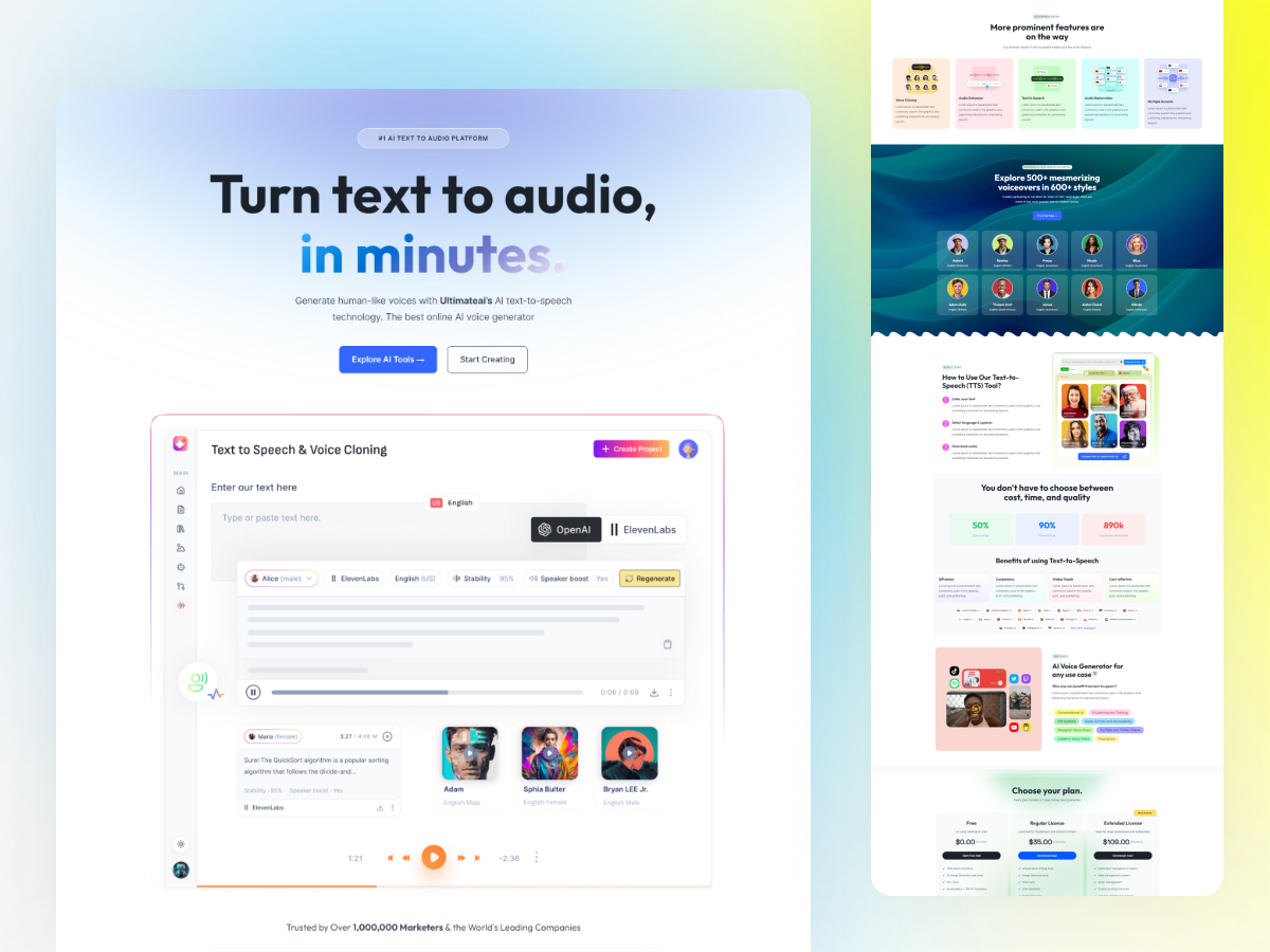 text to audio